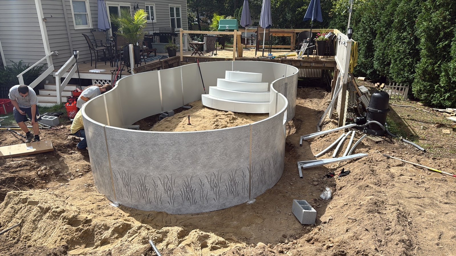 Freeform Metric Radiant Installation